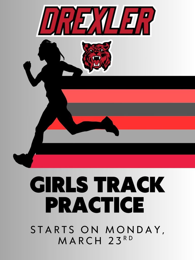 DMS Girls Track practice starts on Monday, March 23rd
