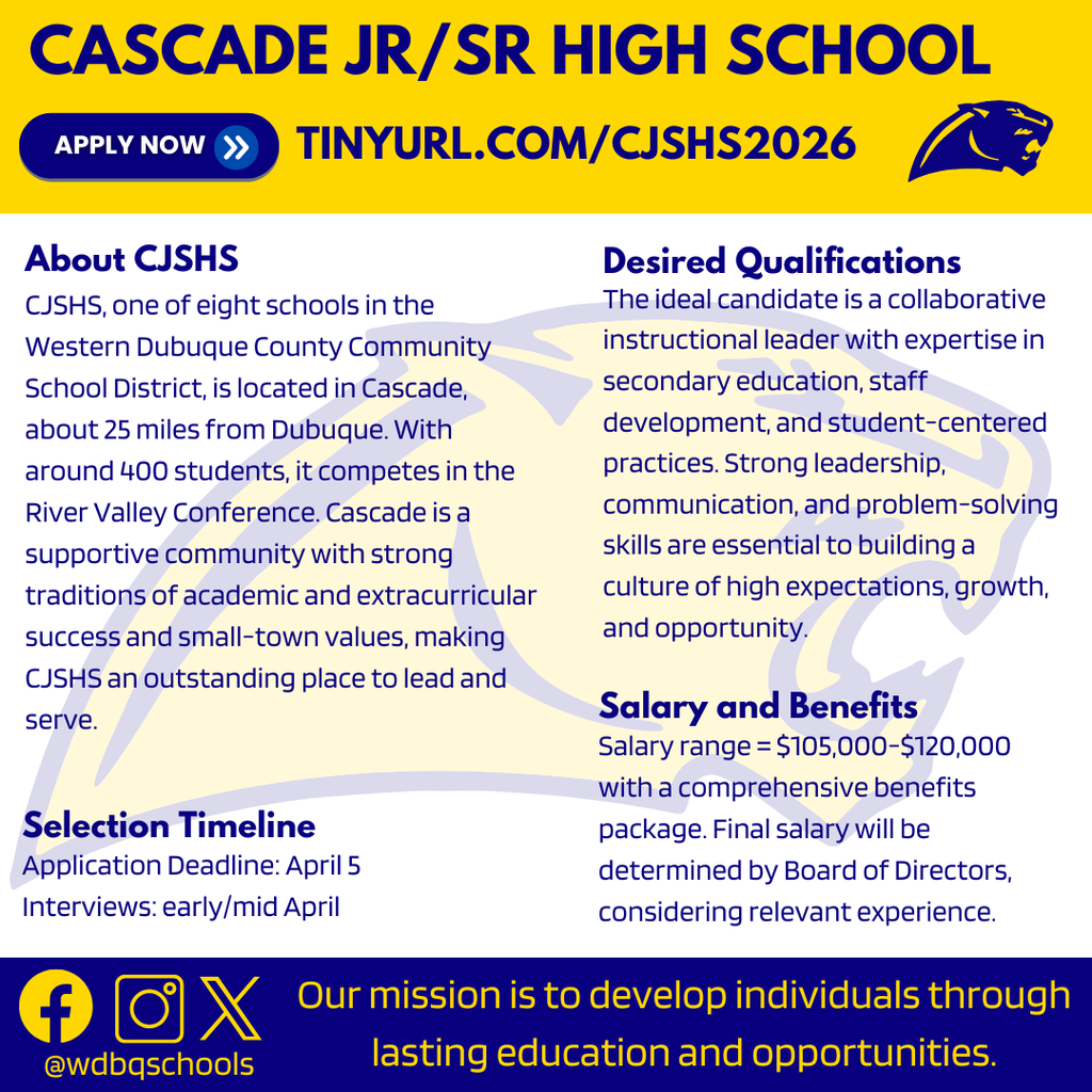CJSHS - Principal Posting 2