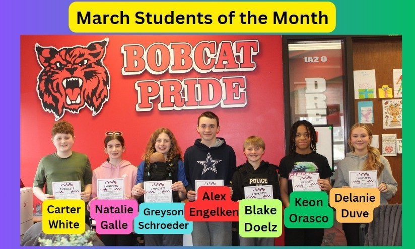 March Students of the Month