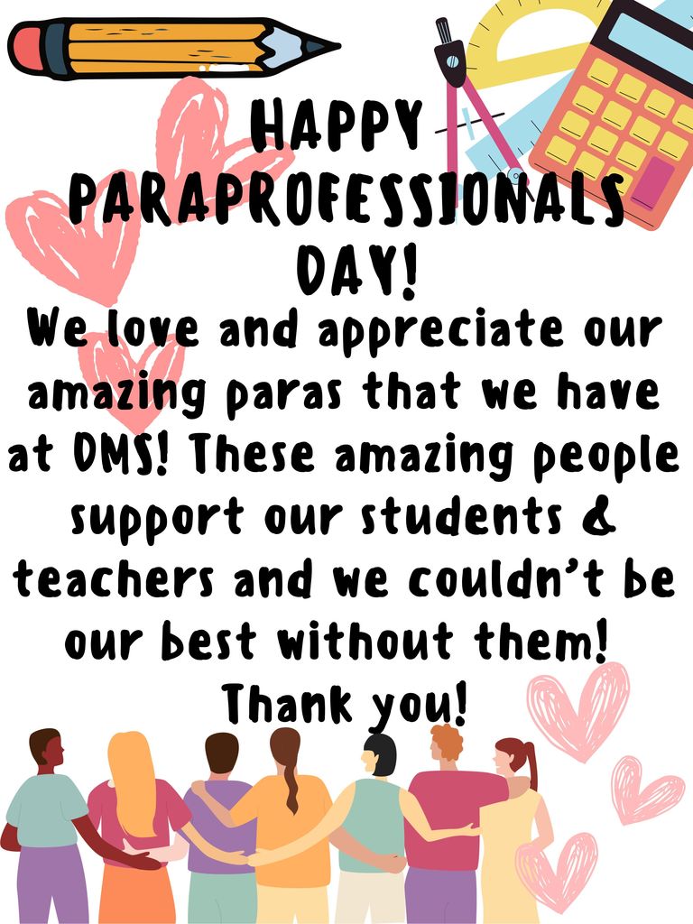 Happy Paraprofessional's Day