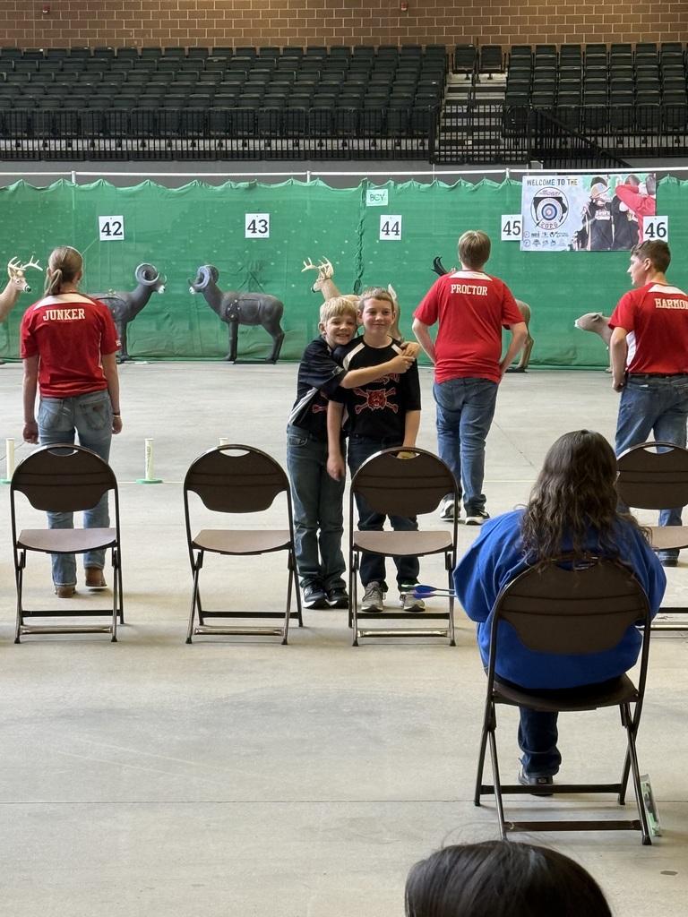 Students shooting archery