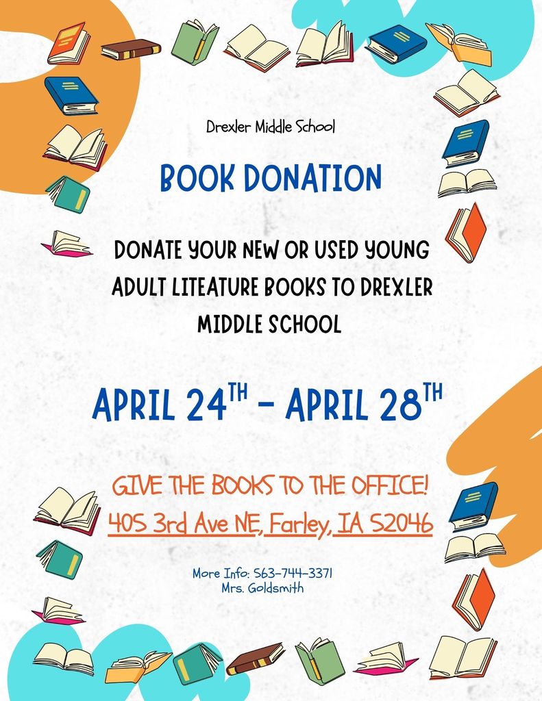 Donate your books to DMS!