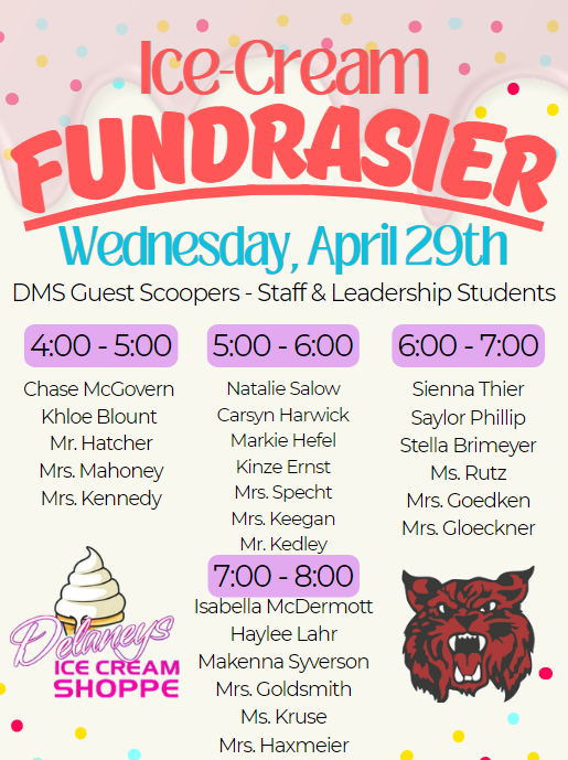 Support DMS on Wednesday, April 29!