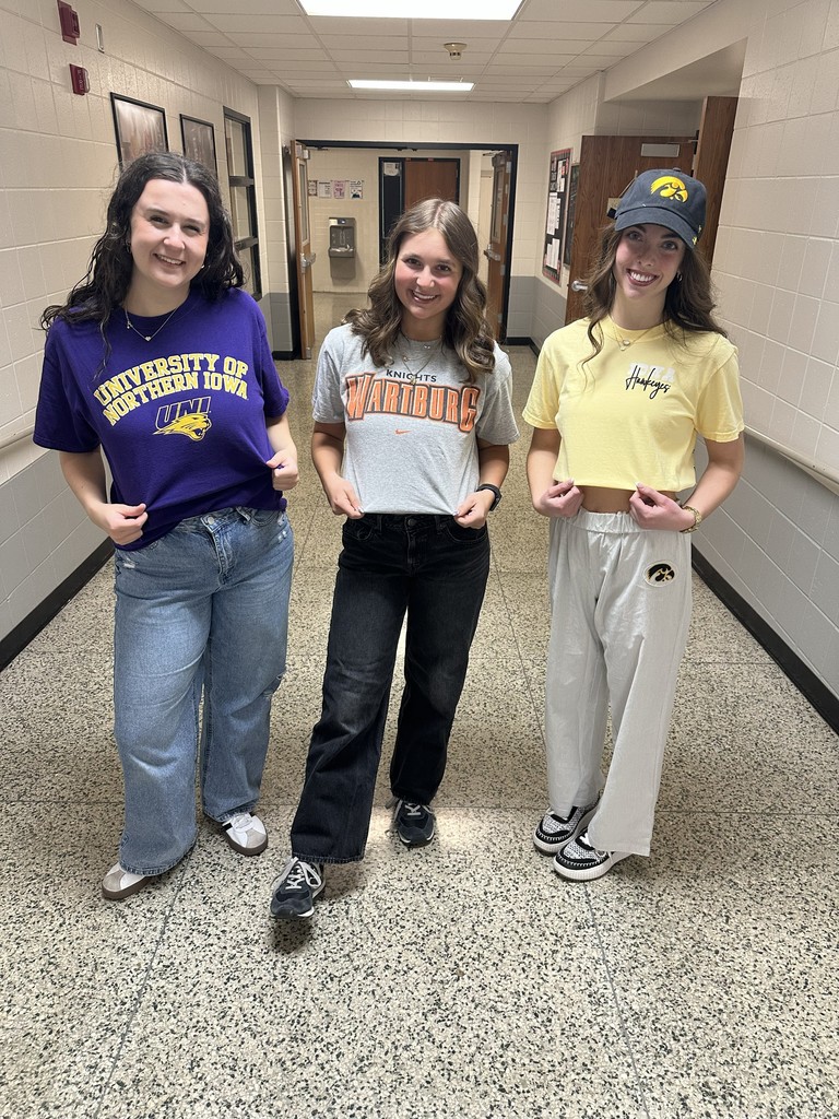 Students smiling.
