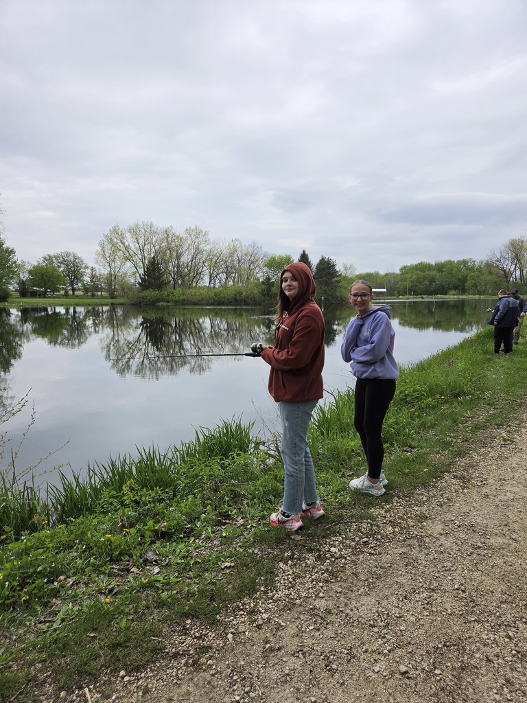 Fishing trip with Leadership Class and Pathways Class!