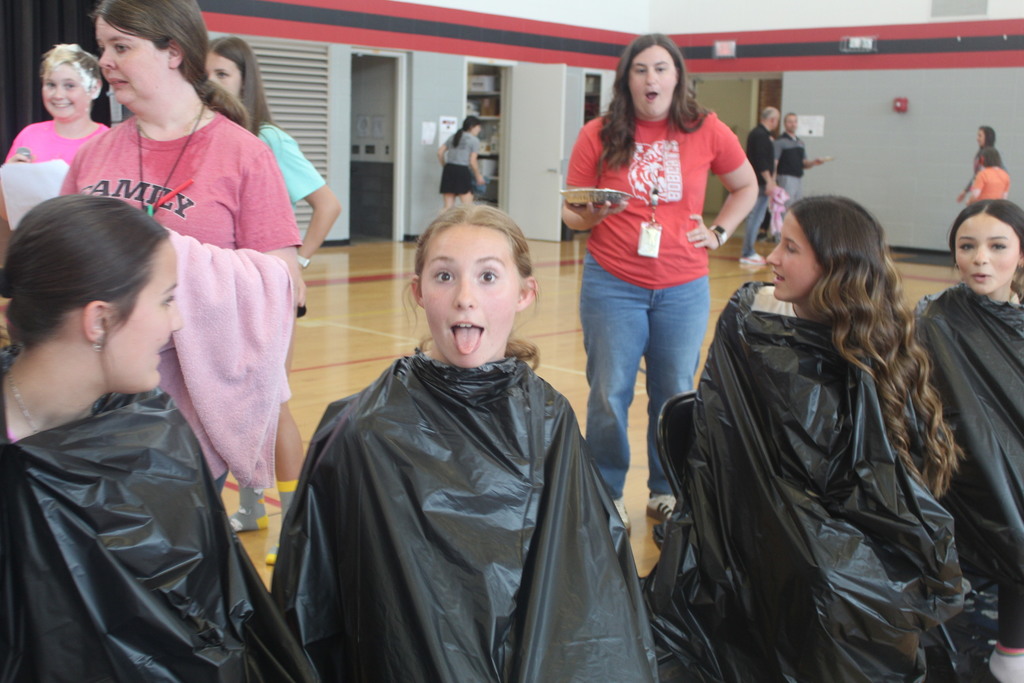 Pie in the face to celebrate great ISASP scores at DMS!