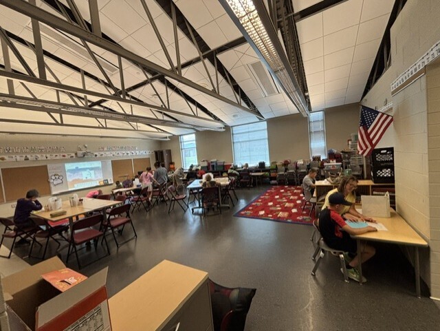Students learning
