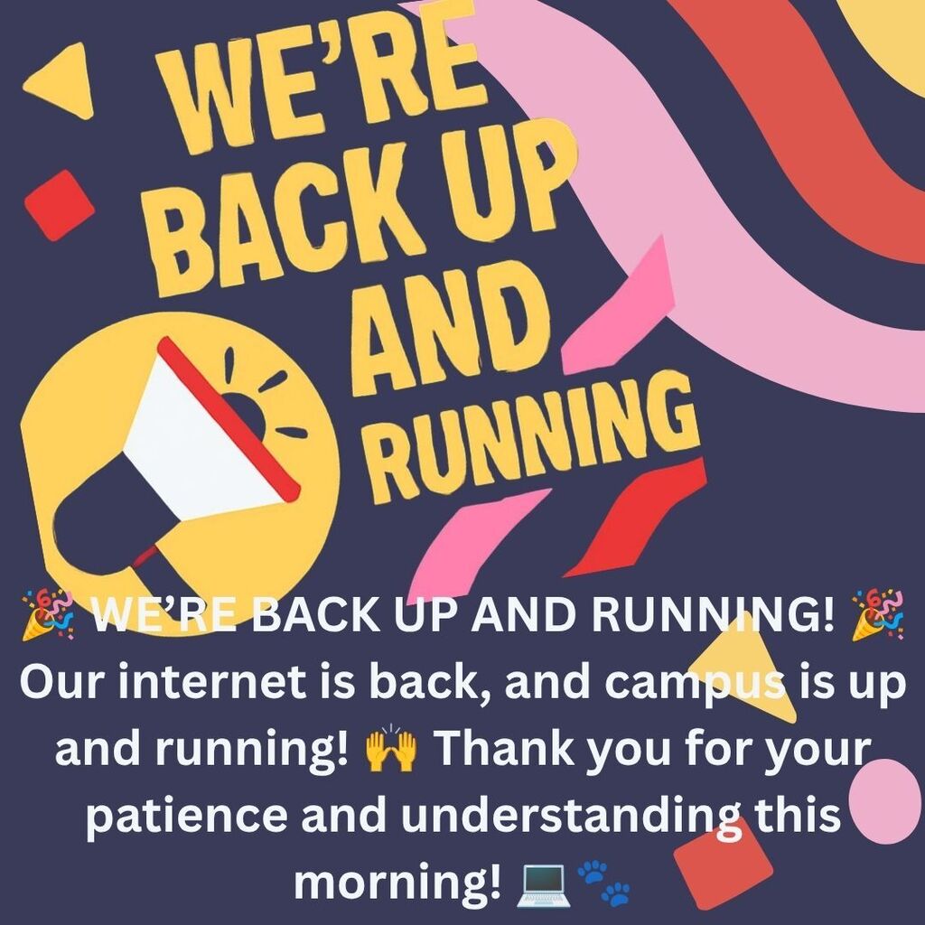 We're back!