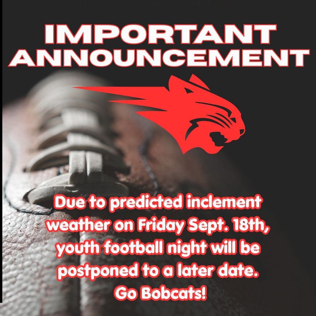 Youth FB Night is postponed
