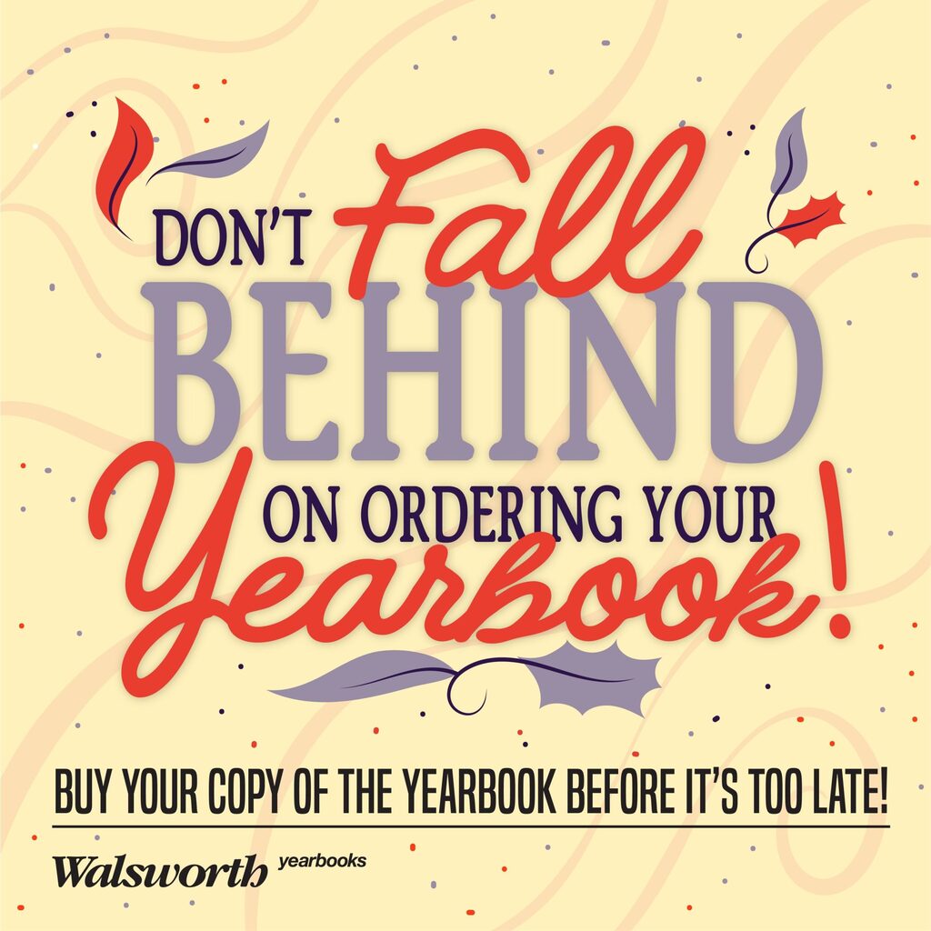Get your yearbook ordered!