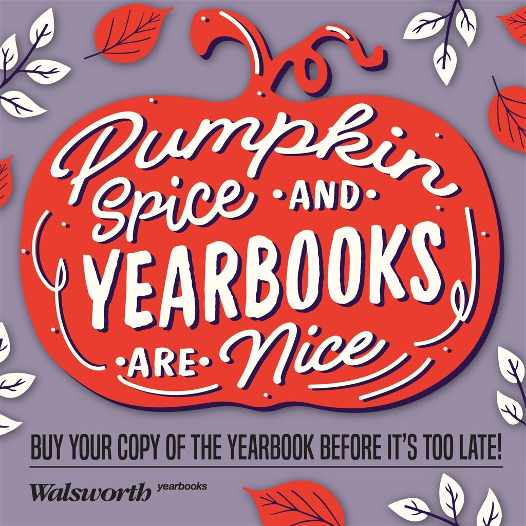 Deadline to buy yearbook is December 18th!