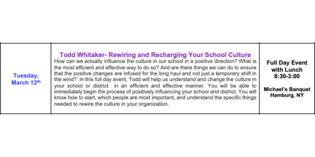 2023-24 WNYESC Leadership Series Calendar | Western New York Educational  Service Council