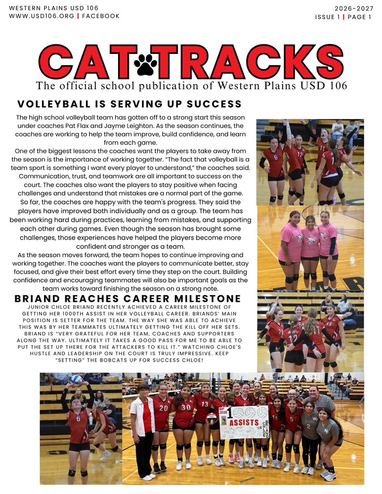 an online newspaper featuring school news