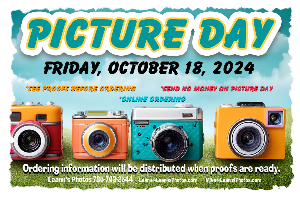 School Picture Day - Friday, October 18