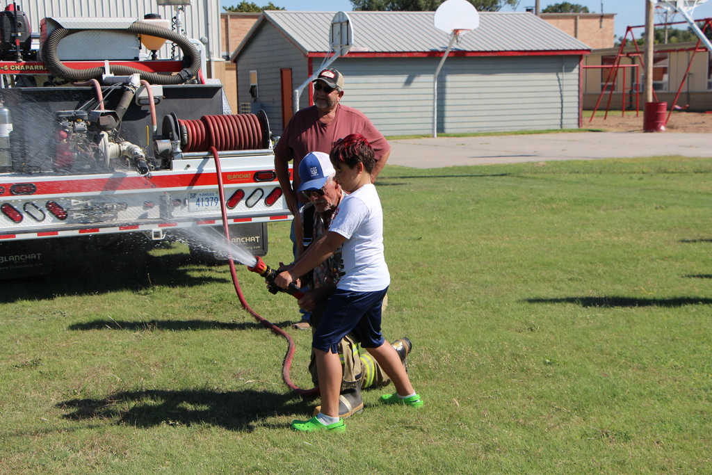 Visit from Fire Dept.