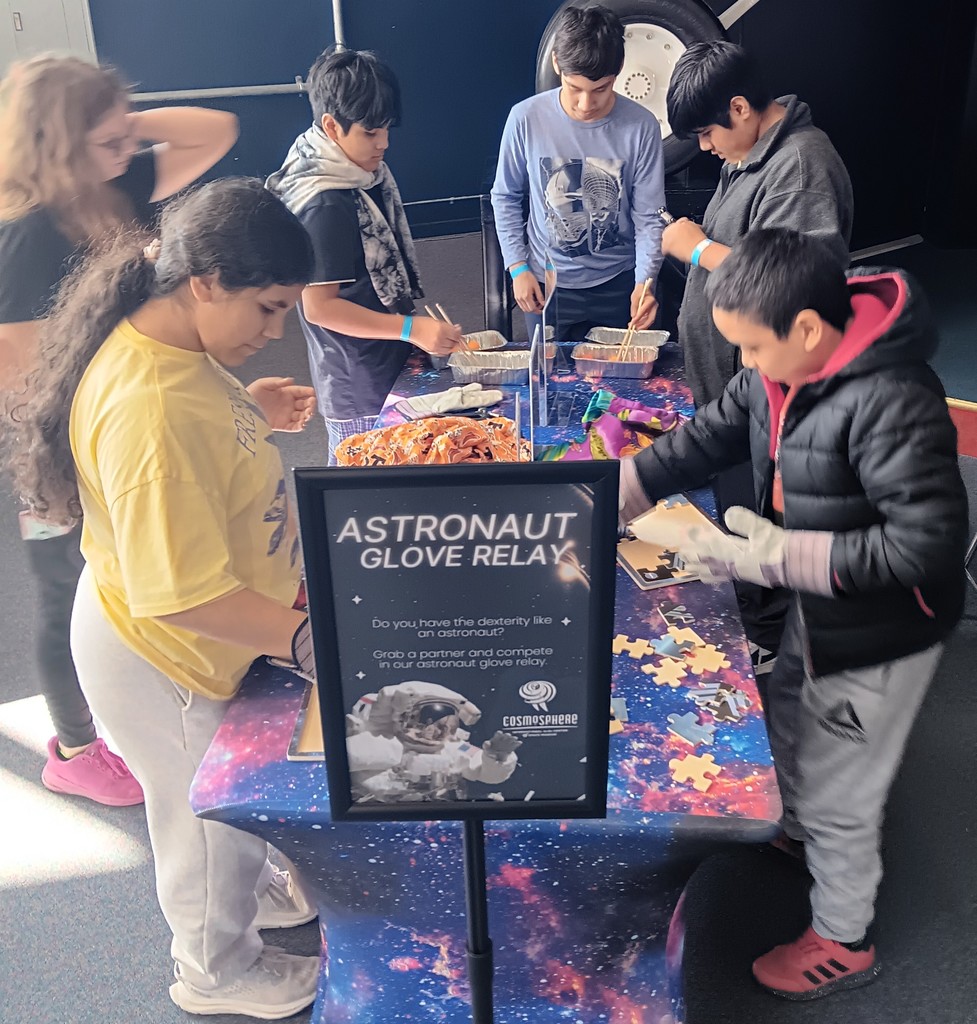 Astronaut work relay