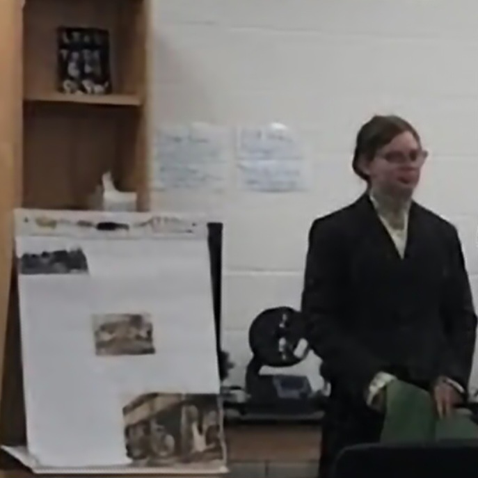Orphan Trains in Kansas history project at state competition