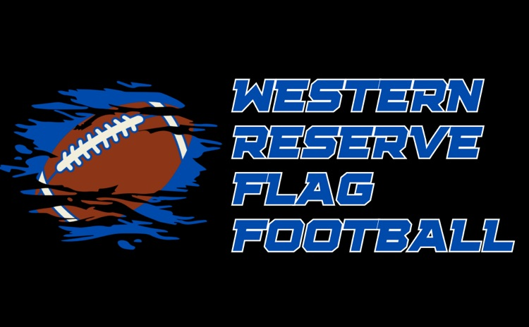 WR Flag Football sign