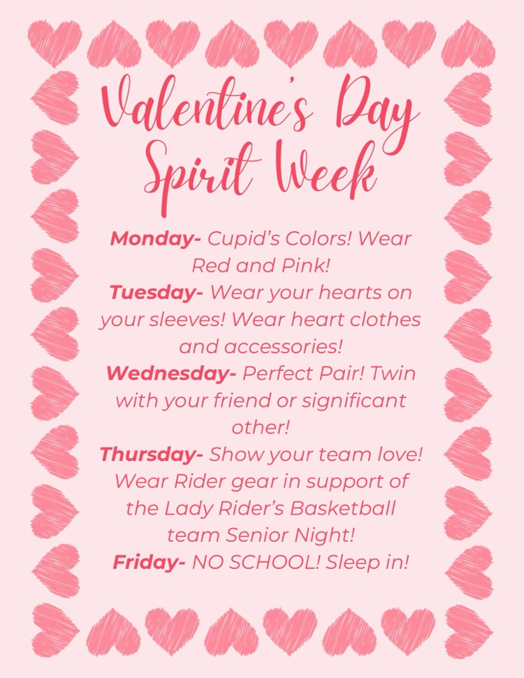 spirit week info
