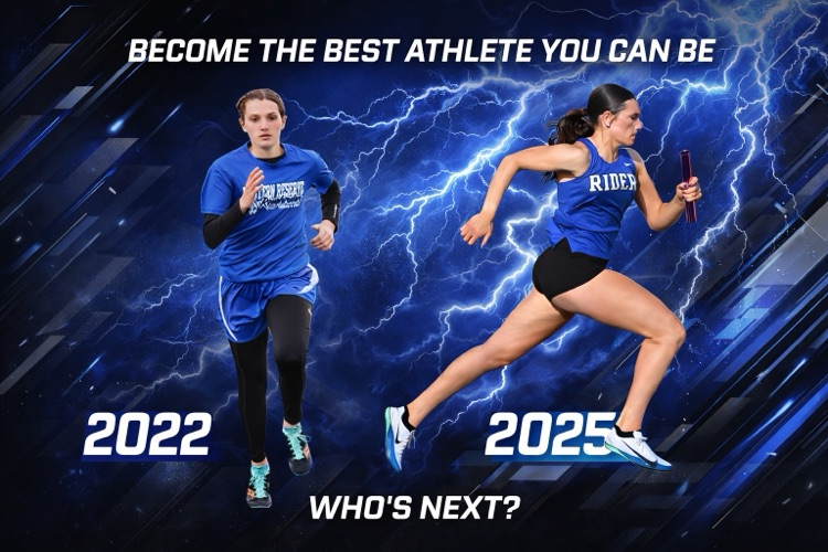 track athlete showing growth throughout the years