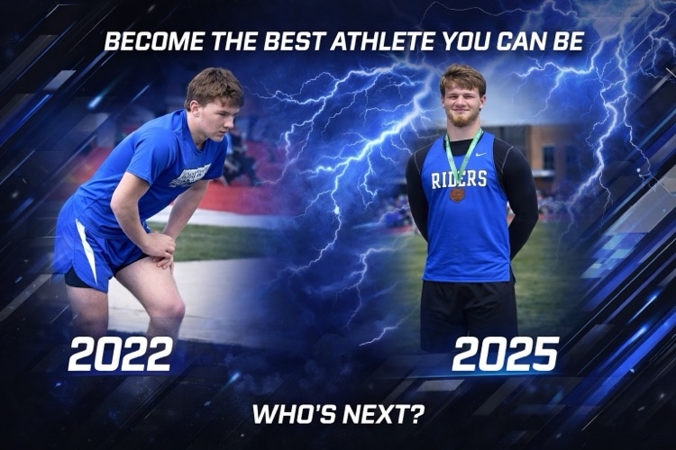  athlete showing growth throughout the years