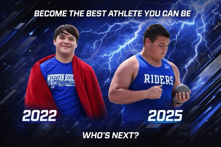  athlete showing growth throughout the years