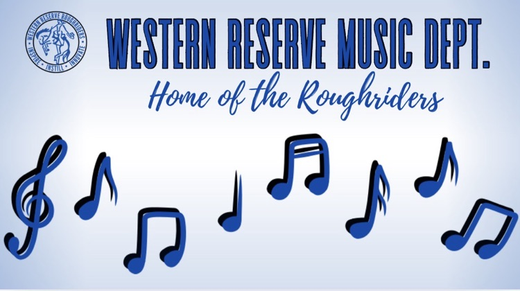 music department sign