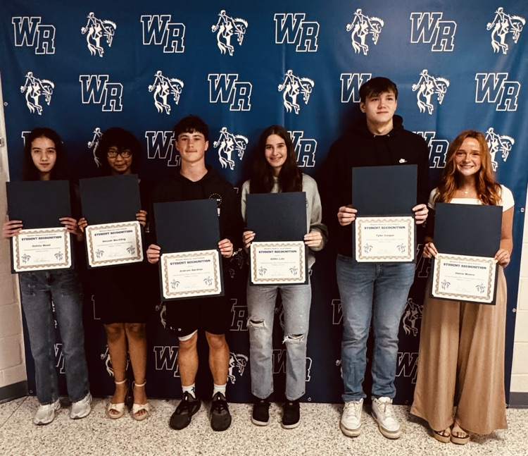 Students from Student Recognition Night