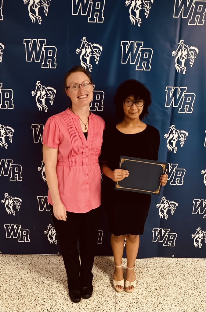 Students from Student Recognition Night