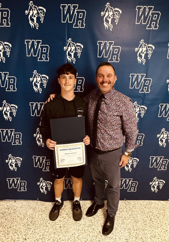 Students from Student Recognition Night