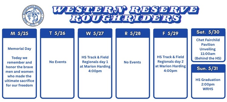 weekly events