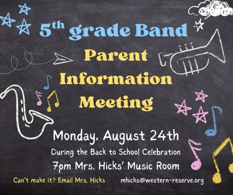 band meeting info