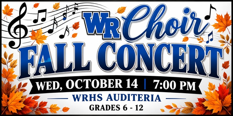 Choir Concert info