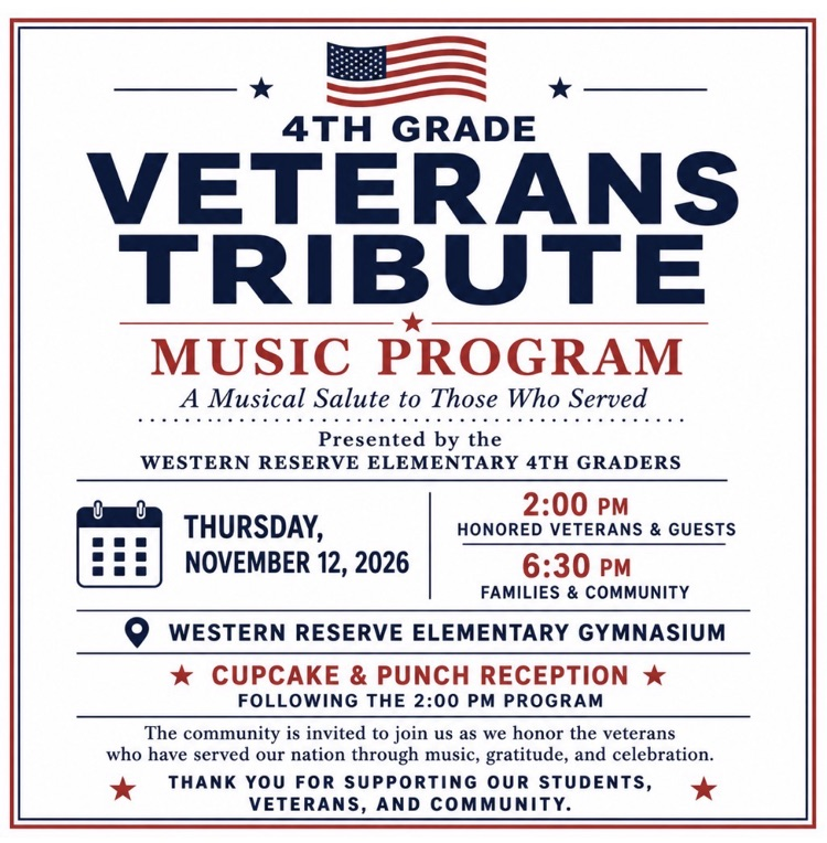 Veteran’s Day program info