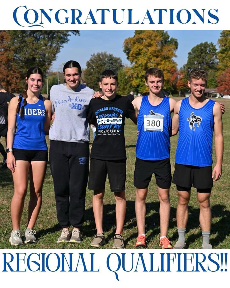 Cross Country Regional qualifiers 