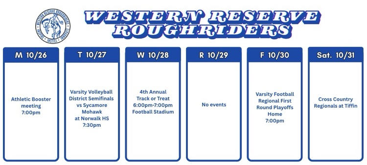 weekly events