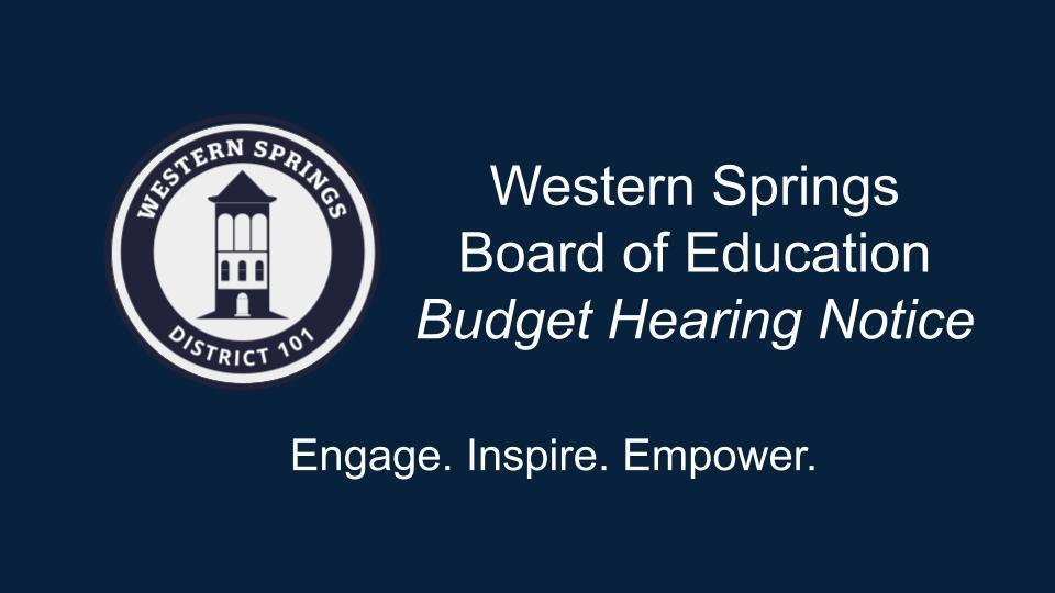 Tentative Budget