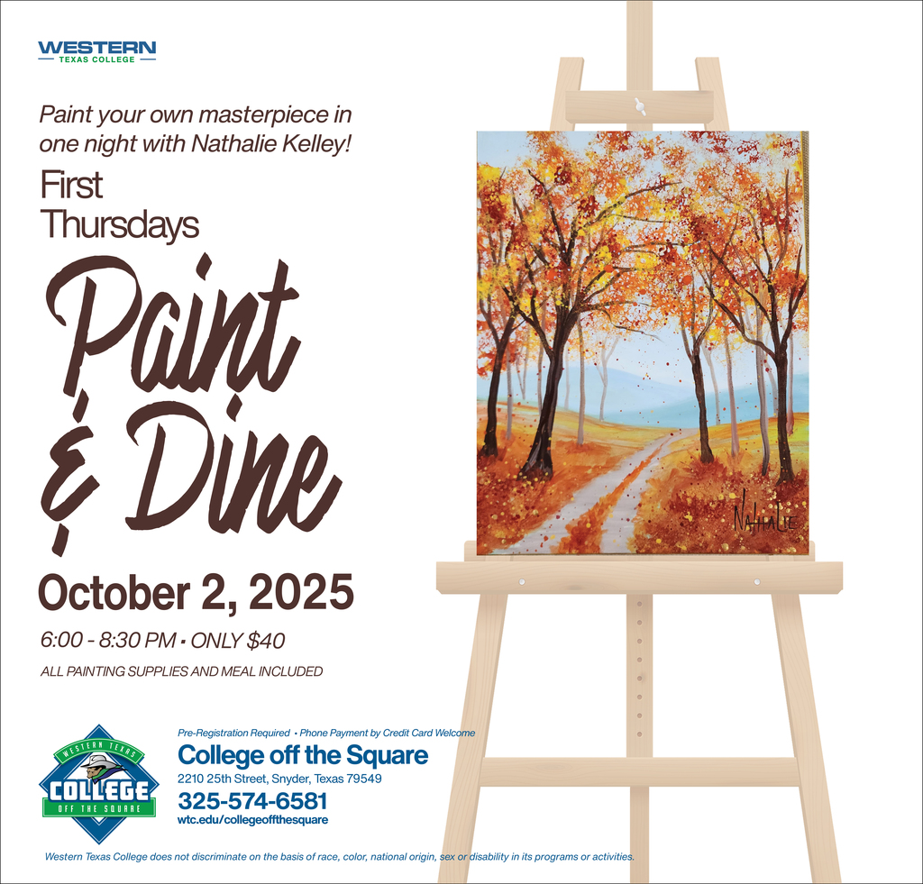 First Thursdays Paint and Dine October 2025
