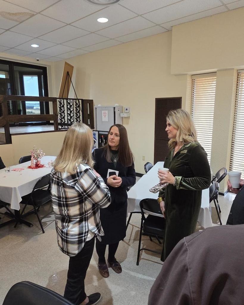 Dr. Sharp speaks with Misty Hinton and Molli Fleming.