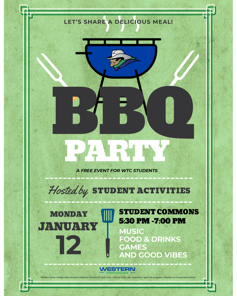 BBQ Party flyer with details about the event.