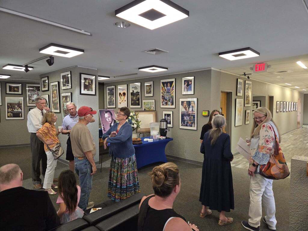 Reception in Fine Arts Theater