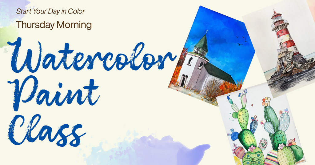Various watercolor paintings