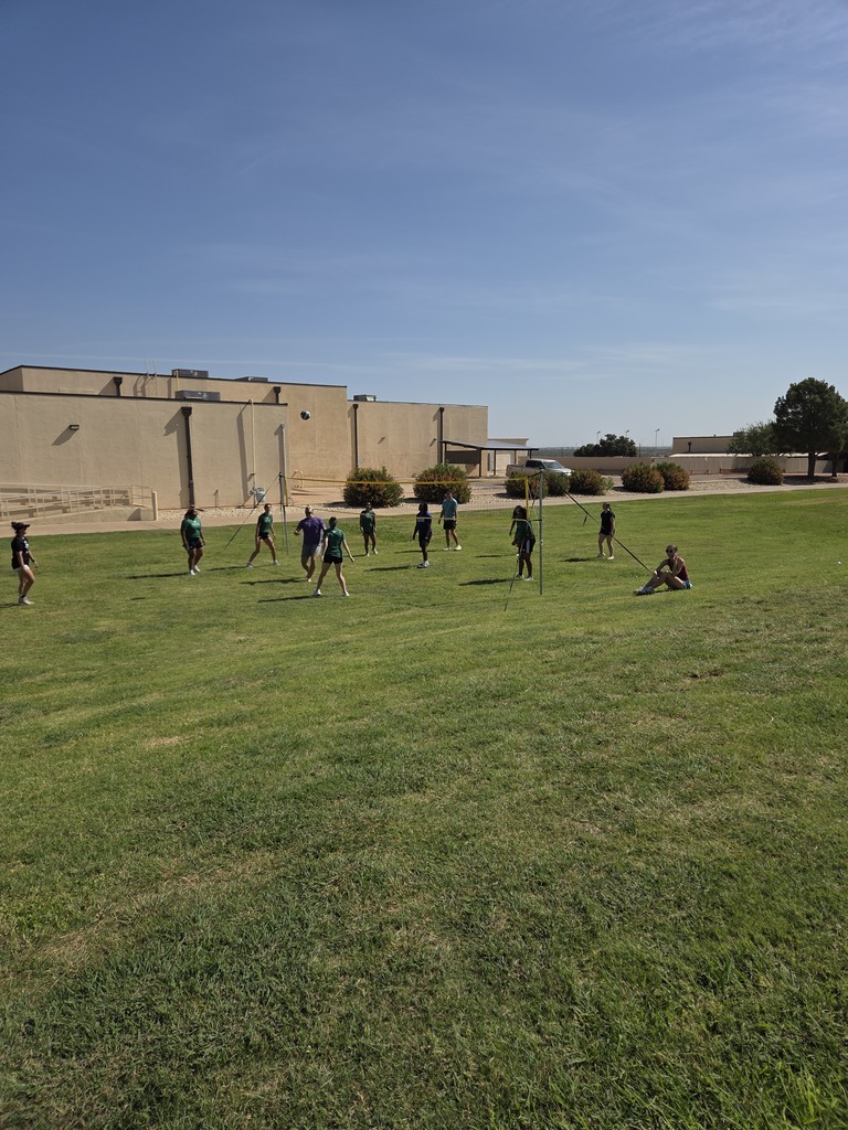 Students play volleyball on the lawn during Westerner Welcome Day.