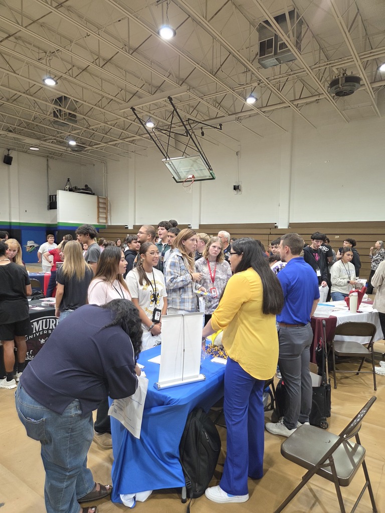 Students visit with college representatives and explore educational opportunities during the Western Texas College College Fair.