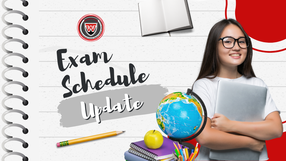 Exam Schedule Update