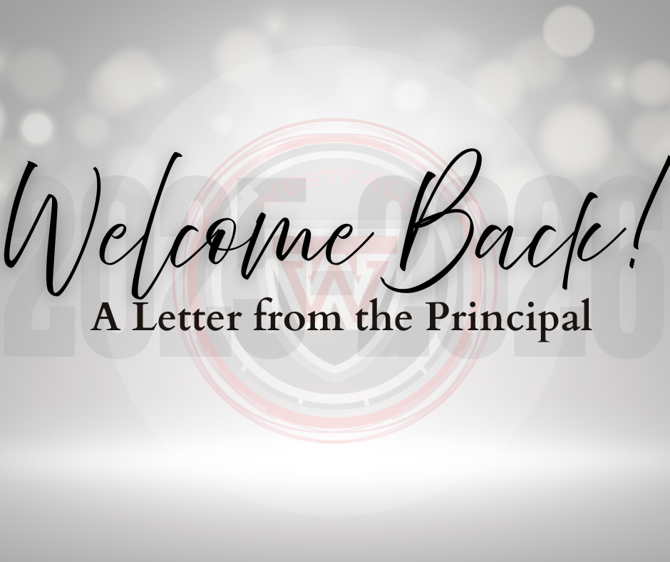 Welcome Back Letter Graphic