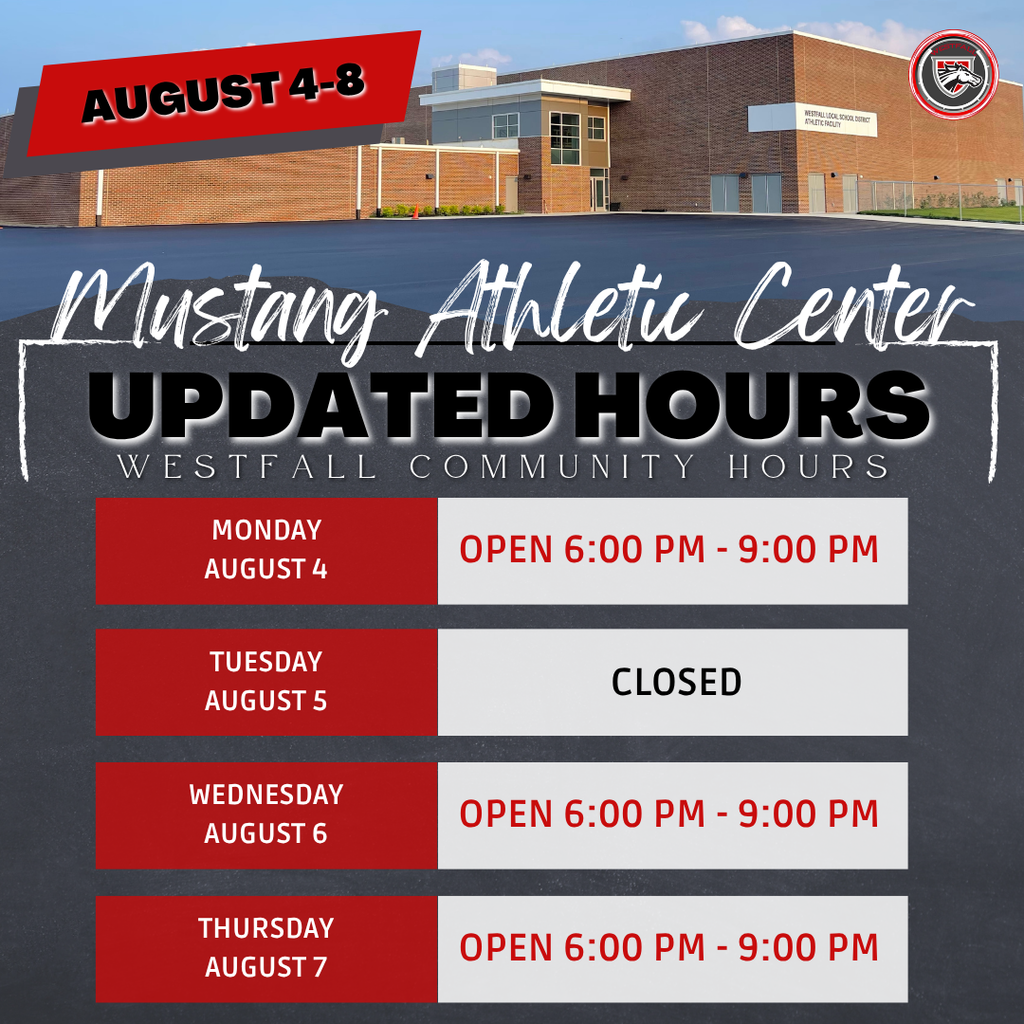 Updated Community Hours at the MAC
