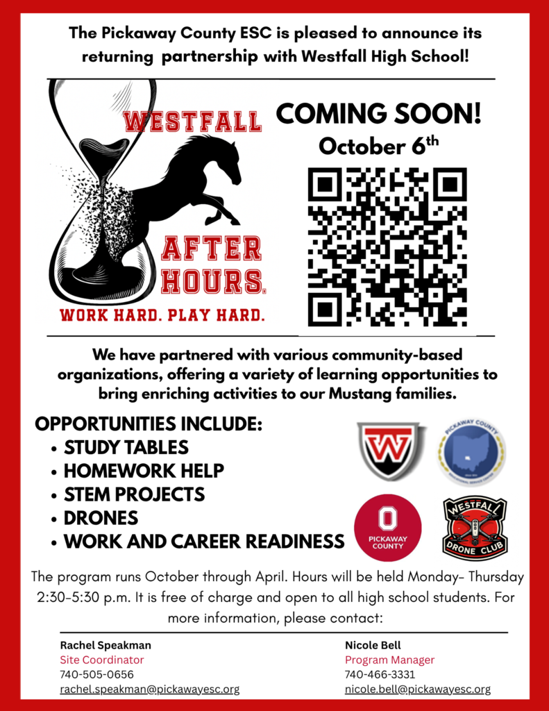 WF After Hours Flyer - Information in Post