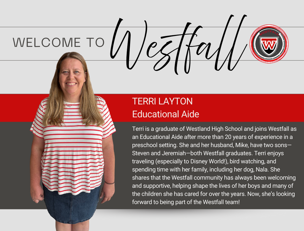 New Staff Welcome - Terri