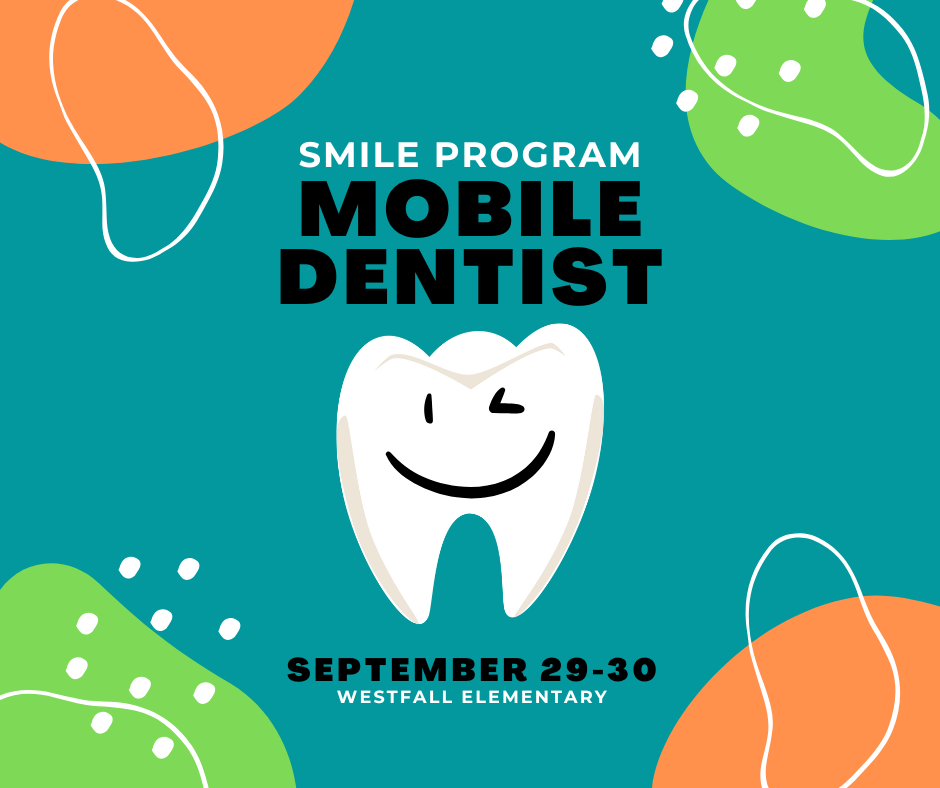 Mobile Dentist is coming September 29-30